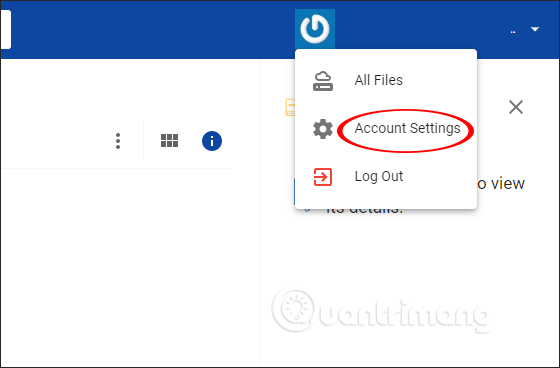 Thiết lập tài khoản
