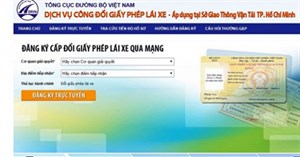 Bộ GTVT chính thức cấp, đổi bằng lái xe qua mạng từ tháng 11/2019