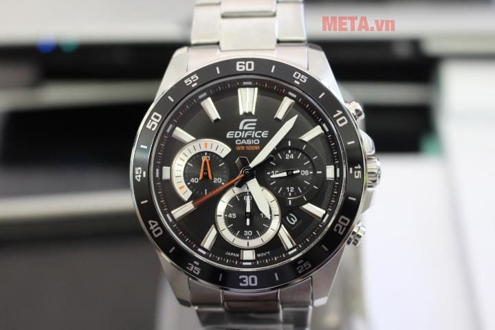 Đồng hồ Casio nam dây kim loại Edifice EFV-570D-1AVUDF