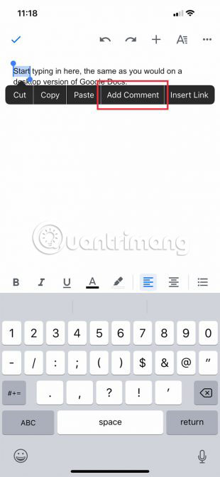 Cách bắt đầu sử dụng Google Docs trên thiết bị di động - Ảnh minh hoạ 14