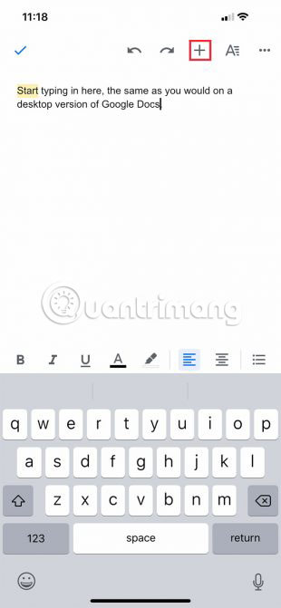 Cách bắt đầu sử dụng Google Docs trên thiết bị di động - Ảnh minh hoạ 16