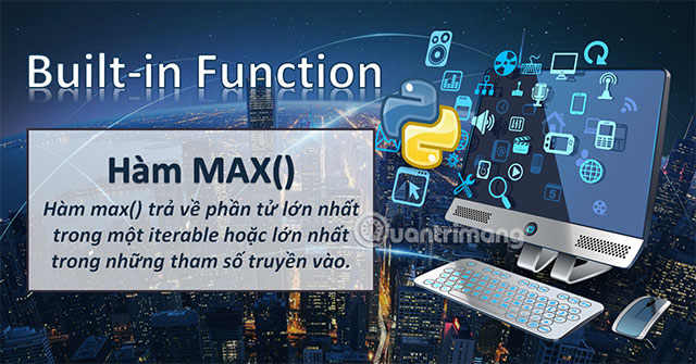 Hàm max() trong Python