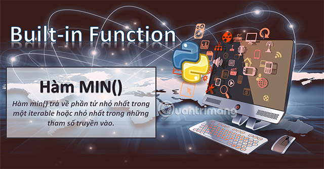 Hàm min() trong Python