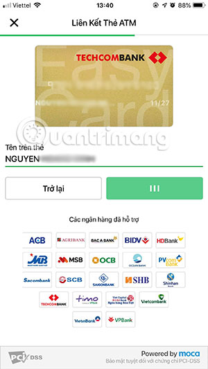 Ghi thông tin trên thẻ ATM