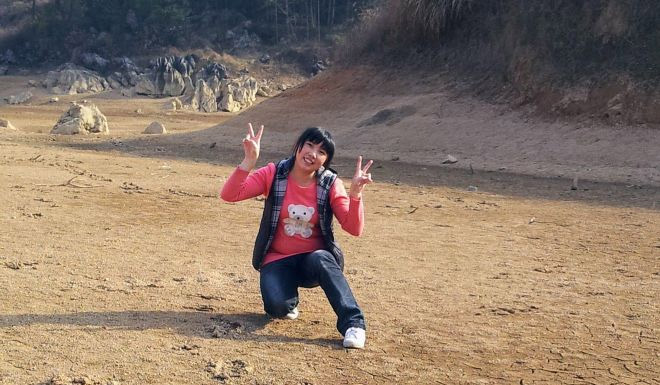 Sun Ling ở làng quê cô tại tỉnh Hồ Nam vào năm 2013. Ảnh: Sun Ling.