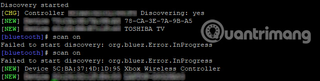 Địa chỉ MAC của Xbox One controller