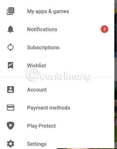 Chọn My apps and games