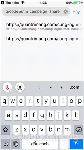 Nội dung URL