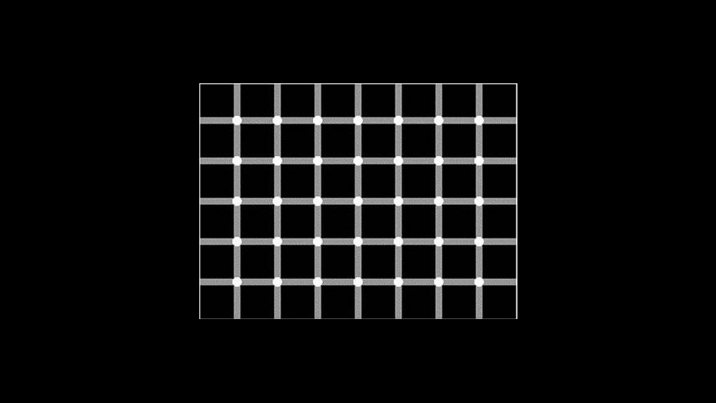 Bạn có đếm được số chấm đen trong bức hình dưới đây không?