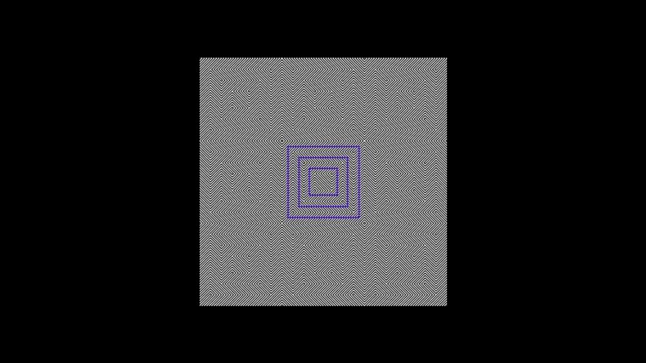 Do ảo giác quang  học khiến bạn cảm thấy đường vẽ màu xanh trong hình hơi nghiêng và giống hình thoi mà thôi