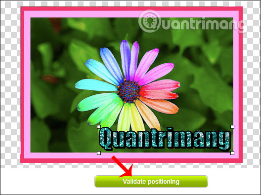 Hiện chữ động trên ảnh