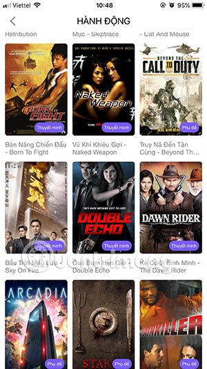 Chia sẻ video Mocha qua Messenger