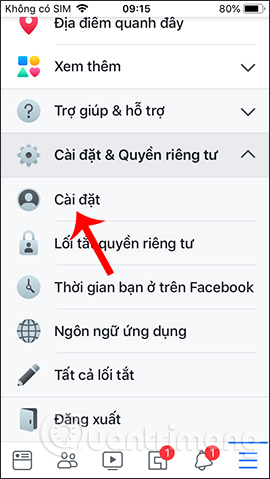 Hướng dẫn khóa tạm thời, vĩnh viễn Facebook iPhone/iPad - Ảnh minh hoạ 3