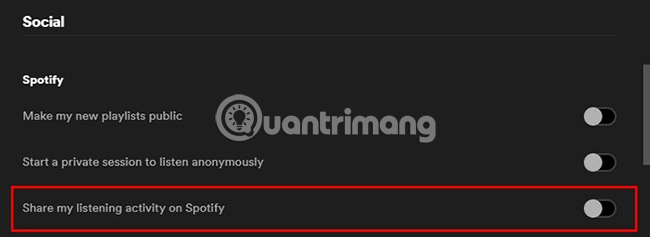 Cách Ẩn Listening Activity Trên Spotify - Quantrimang.Com