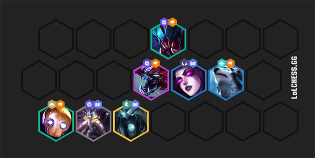 Đội hình Đấu Sĩ - Pháp Sư 1