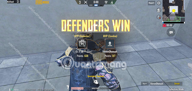 Defenders giành chiến thắng