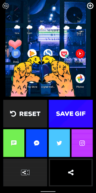 Tạo ảnh GIF trên Giphy Cam