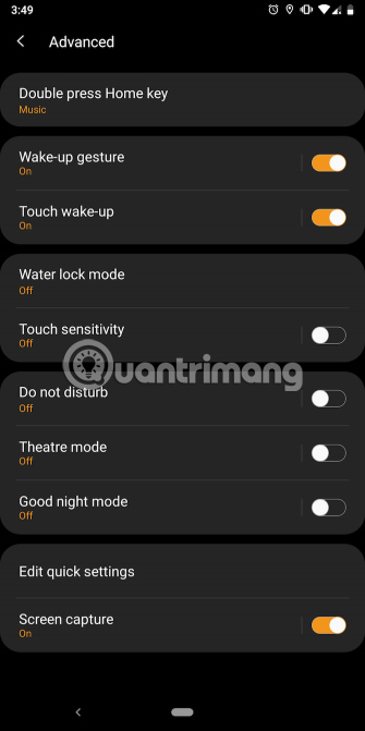 Cá nhân hóa shortcut nhấp đúp nút Home