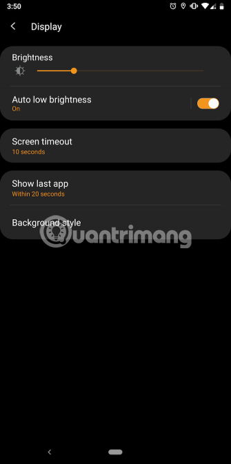 Tùy chỉnh background toàn hệ thống