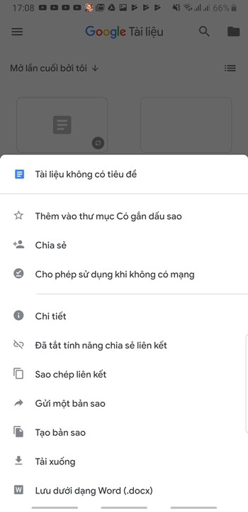 Giao diện mới của Google Docs 4