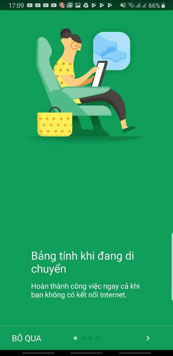Giao diện mới của Google Sheets 1