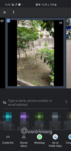 Tạo liên kết hoặc chia sẻ trực tiếp trên mạng xã hội