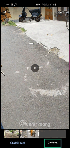 Cách xoay video trong Google Photos
