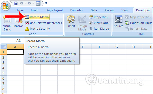 MS Excel 2007 - Bài 7: Tạo Macro trong Excel 2007 - Ảnh minh hoạ 2