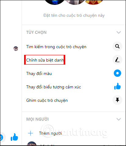 Chọn thành viên