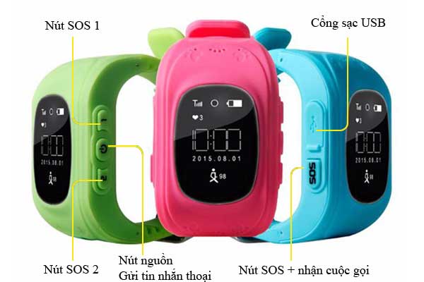 Đồng hồ thông minh GPS tại Hải Phòng | Đồng hồ định vị GPS trẻ em giá rẻ |  phukienhaiphong.net