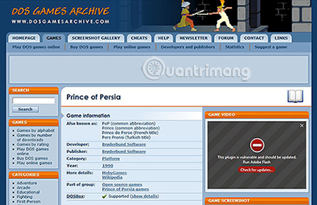 ROM chứa dữ liệu từ video game cartridge, đĩa mềm hoặc bo mạch chính của game arcade