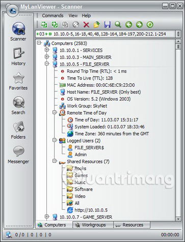 Kết quả hình ảnh cho MyLanViewer Network/IP Scanner