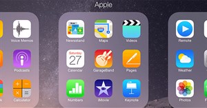 Cách tạo thư mục ứng dụng trên iPhone