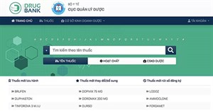 Ngân hàng dữ liệu thuốc đầu tiên ở Việt Nam, giúp người dân tra cứu thông tin và giá của hơn 10.000 loại thuốc