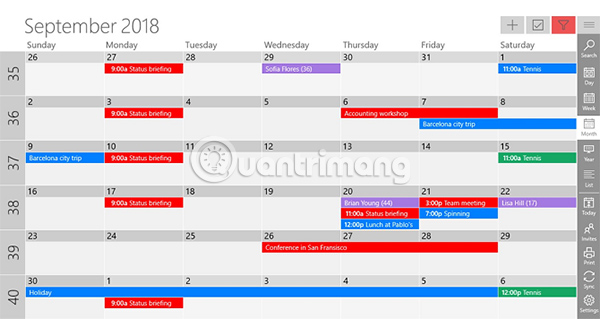 One Calendar
