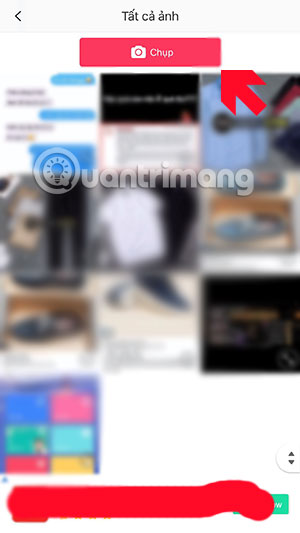 Chọn ảnh hoặc chụp ảnh