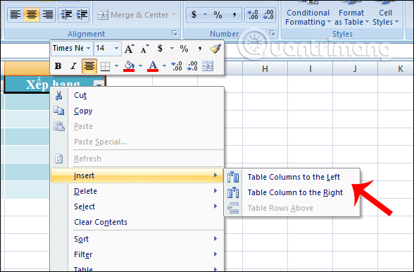 MS Excel 2007 - Bài 5: Chỉnh sửa bảng Excel