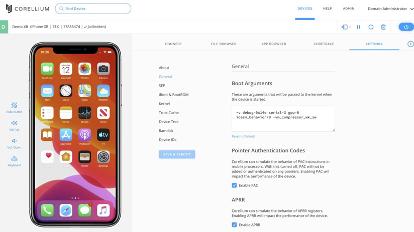 Ứng dụng giả lập iOS trên trình duyệt web