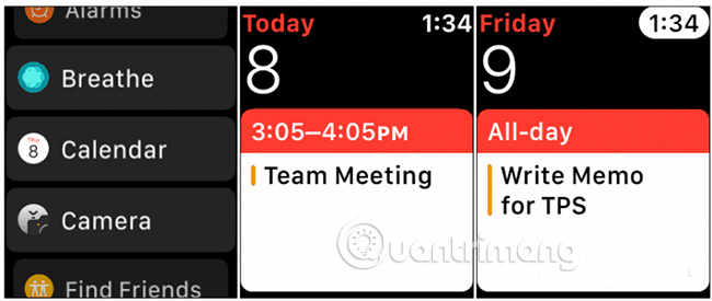 Chế độ xem mặc định là “Up Next”