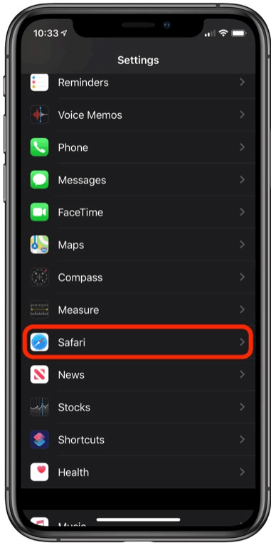 Cách thay đổi kích cỡ chữ trong Safari trên iPhone