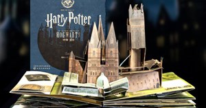 Xiaomi bán cuốn sách 3D Harry Potter độc quyền với giá 47 USD, khi mở hoàn toàn có diện tích 1m2