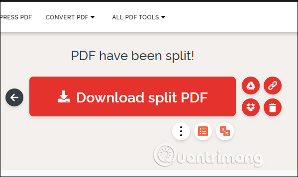 Download PDF files on ilovepdf