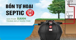 Bể phốt là gì? Cấu tạo bể phốt 3 ngăn, 2 ngăn thông dụng