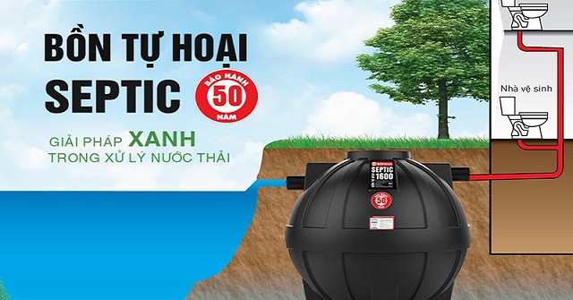 Bể Phốt Nhựa Chính Hãng  Giá Rẻ  Bền Bỉ