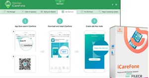 Mời tải iCareFone, phần mềm hỗ trợ quản lý dữ liệu trên thiết bị iOS dành cho máy tính Windows, đang được miễn phí