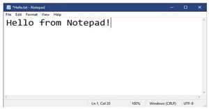 Notepad sẽ được di chuyển lên Microsoft Store, không còn “ăn nằm” với Windows