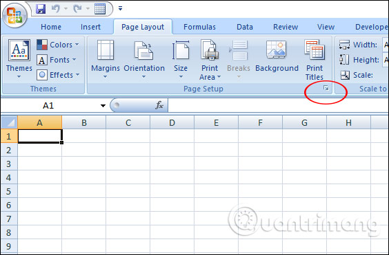 MS Excel 2007 - Bài 13: Định dạng trang tính và in