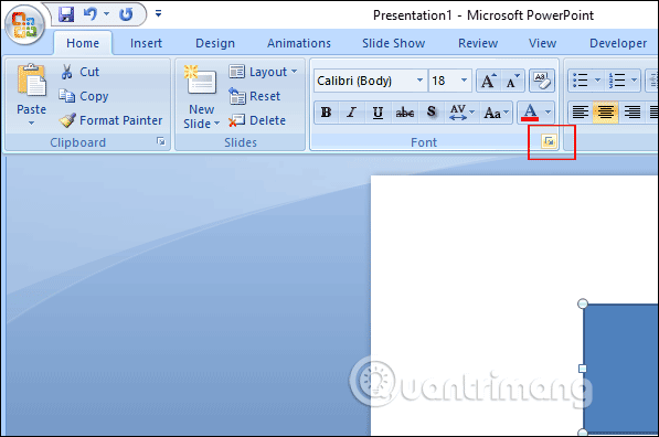 MS PowerPoint 2007 - Bài 1: Giao diện Microsoft PowerPoint - Ảnh minh hoạ 7