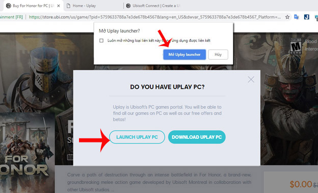 Launch Uplay PC