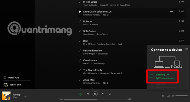 Nhấp vào nút Connect ở phía dưới bên phải